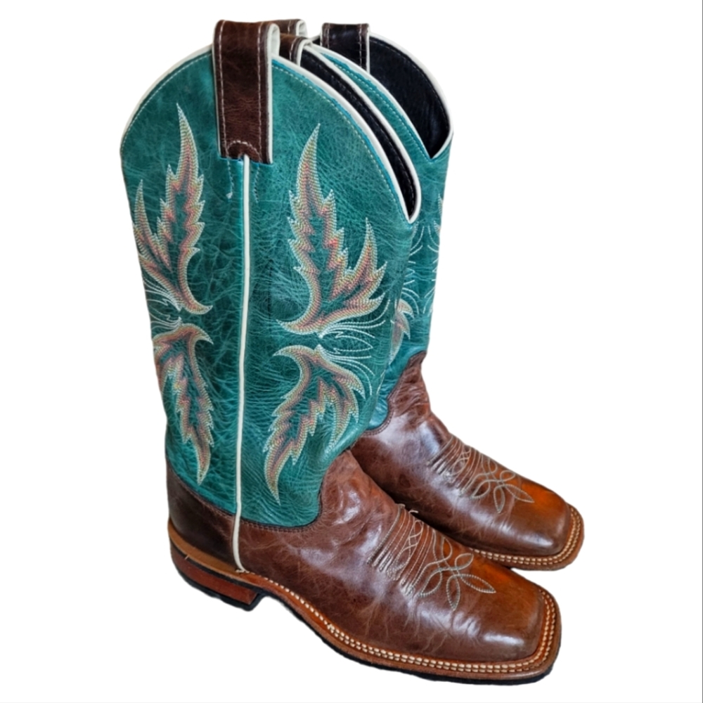 Justin Boots 6.5 Turquoise